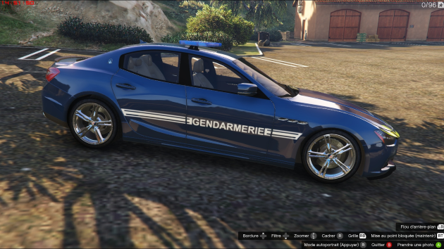 Maserati french gendarmerie