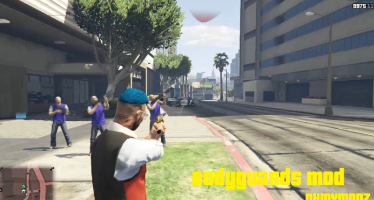 Invincible Bodyguards Mod Railgun