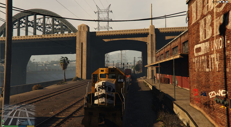 Train Driver – управление поездом в GTA 5