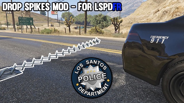 Drop Spikes Mod для LSPDFR