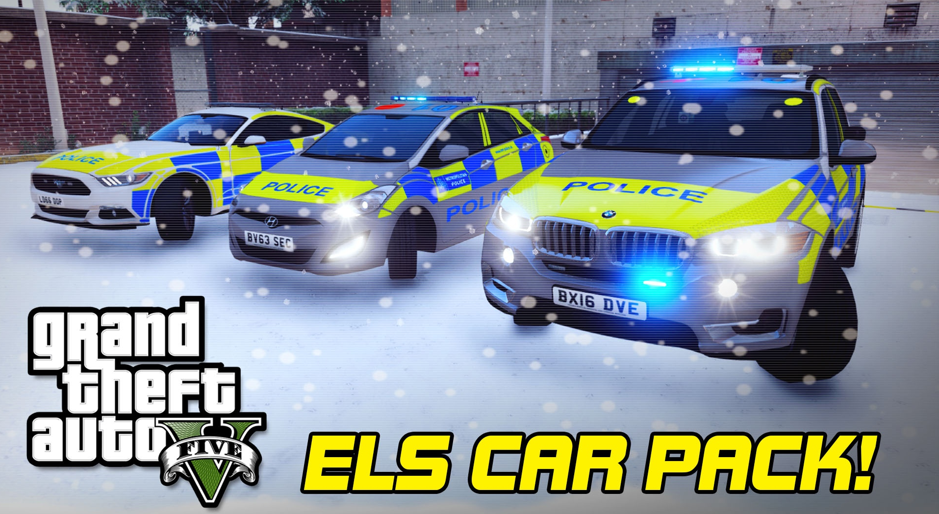 Скачать модификацию Police Car Pack для GTA 5 бесплатно