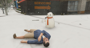 Living Snowman