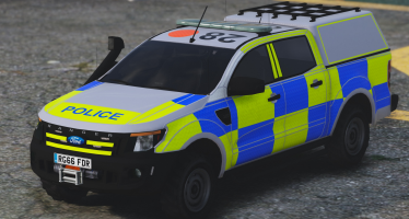 Police Ford Ranger