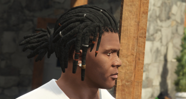Franklin with dreads