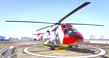 Norwegian SeaKing Helicopter