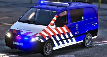 Mercedes Benz Vito Dutch Police для GTA 5