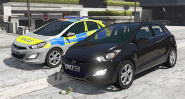 2013 Metropolitan Police Hyundai I30 Pack для GTA 5