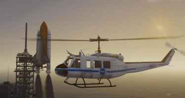 Моды для GTA 5 UH-1H Iroquois NASA