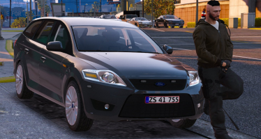 Ford Mondeo - Unmarked - Danish Police для GTA 5