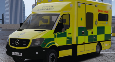Моды для GTA 5 2015 London Ambulance