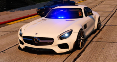 Моды для GTA 5 Mercedes-Benz AMG GT Unmarked Police