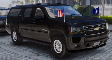Моды для GTA 5 Chevrolet Suburban Secret Service