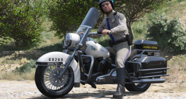 Моды для GTA 5 SAHP Vanilla Police Bike