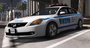 Моды для GTA 5 Nissan Altima Hybrid NYPD