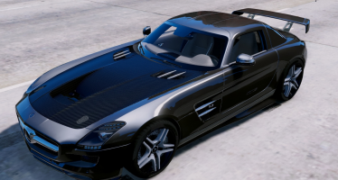 Моды для GTA 5 Mercedes-SLS AMG Seagull Wings