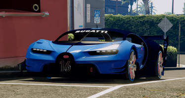 Моды для GTA 5 Bugatti Vision GT