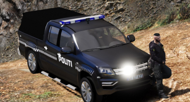 Моды для GTA 5 Volkswagen Amarok - Danish Police