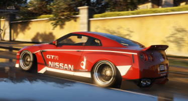 Моды для GTA 5 2010 Nissan GT-R Spec-V PandemRocketBunny
