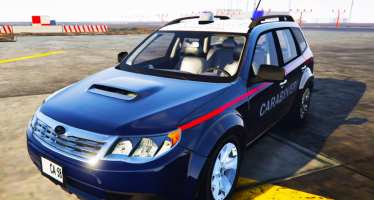 Моды для GTA 5 Subaru Forester Carabinieri