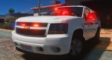 Моды для GTA 5 Chevy Tahoe - Fire