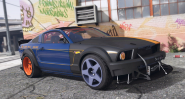Моды для GTA 5 Ford Mustang 05 Hot Wheels