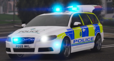 Моды для GTA 5 2011 Volvo V70 Merseyside Police RPU