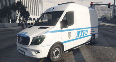 Моды для GTA 5 2015 Mercedes Benz Sprinter NYPD