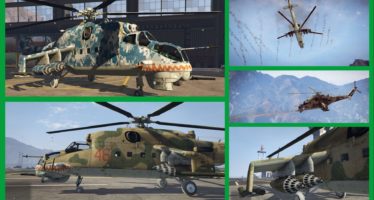 Моды для GTA 5 Mil Mi-24 Hind