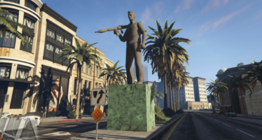 Tommy Vercetti Statue