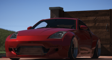 Nissan 350Z rocket