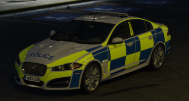 Police Jaguar XFR