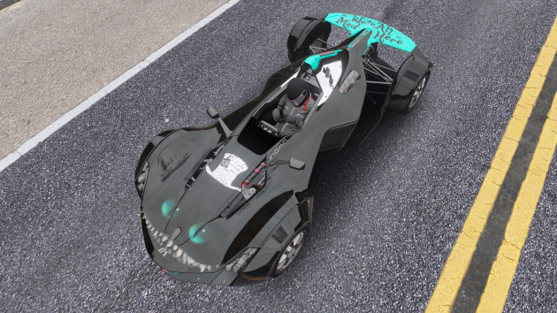 BAC Mono Alice in Wonderland Livery