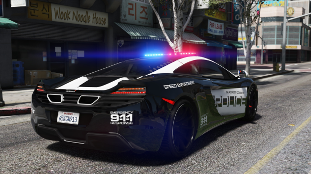 McLaren MP4 12C Hot Pursuit Police