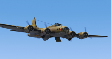 B-17E Flying