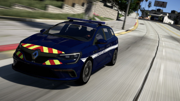 Renault Megane IV Estate Gendarmerie