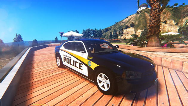 LSPD Christmas Tree Dodge Charger