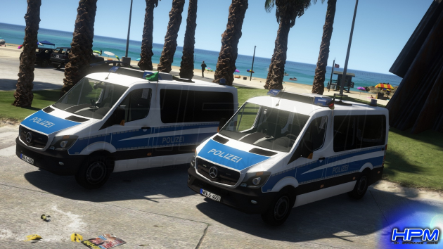 Sprinter Facelift Polizei NRW RTK 7