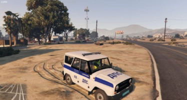 UAZ Hunter Russian Road Patrol