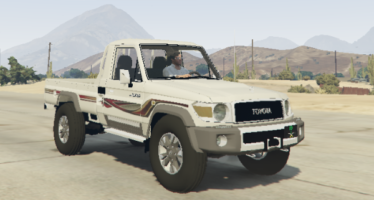 Скачать машину 2015 Toyota Land Cruiser Pickup для GTA V