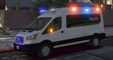 Police Passenger Van Ford Transit