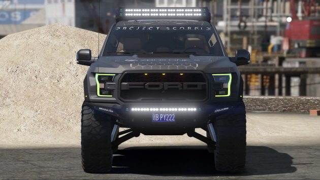 2017 Ford Raptor Scorpio