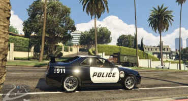Nissan R34 Skyline Police