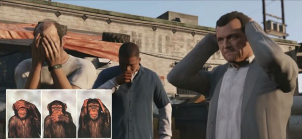 3 мудрых обезьяны