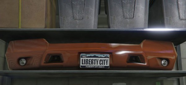 Номерной знак Либерти-Сити