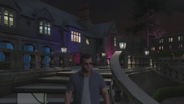 Особняк Хью Хефнера. Playboy Mansion