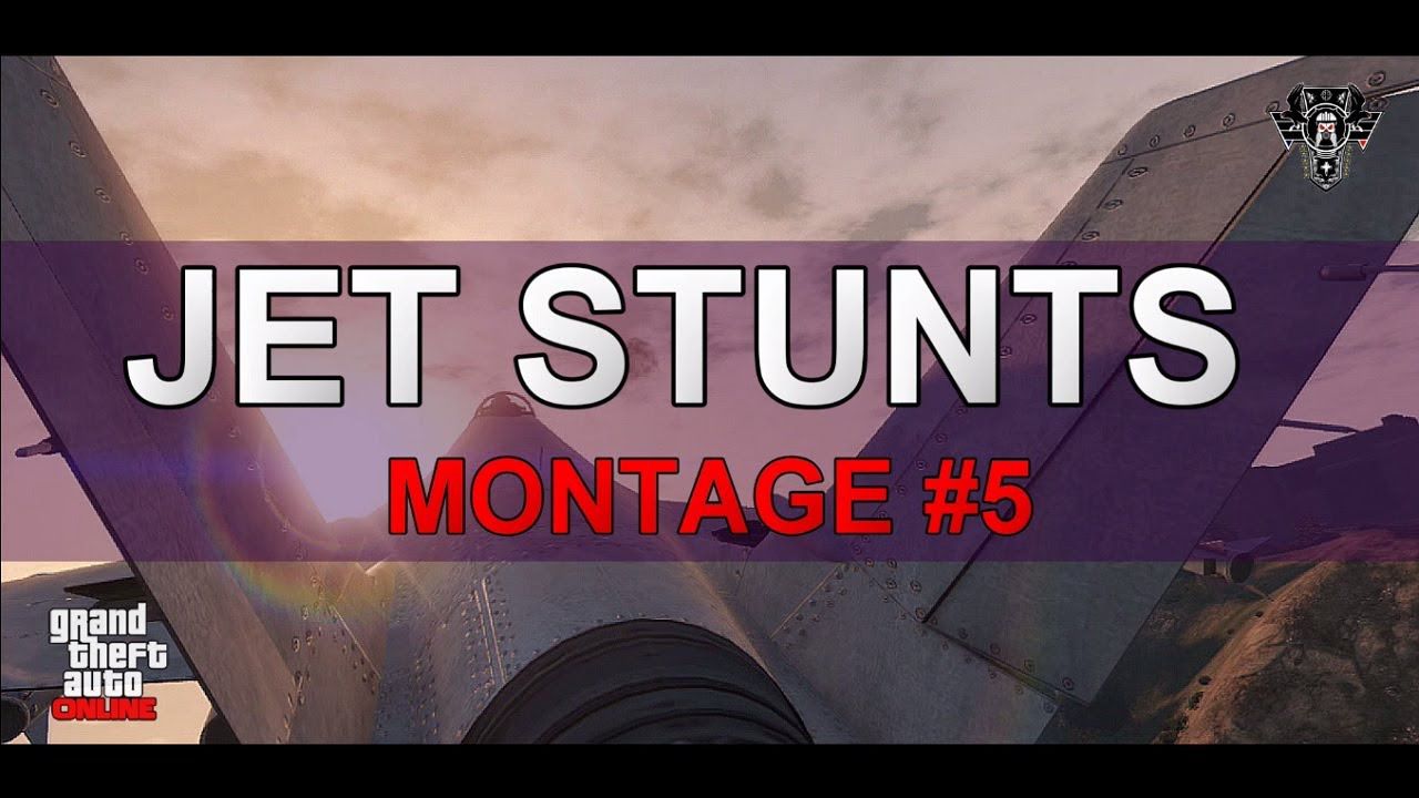 Трюки на истребителе в GTA 5