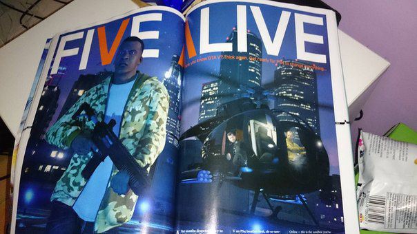 Новый номера журнала Official PlayStation Magazine, о GTA 5 ничего нового