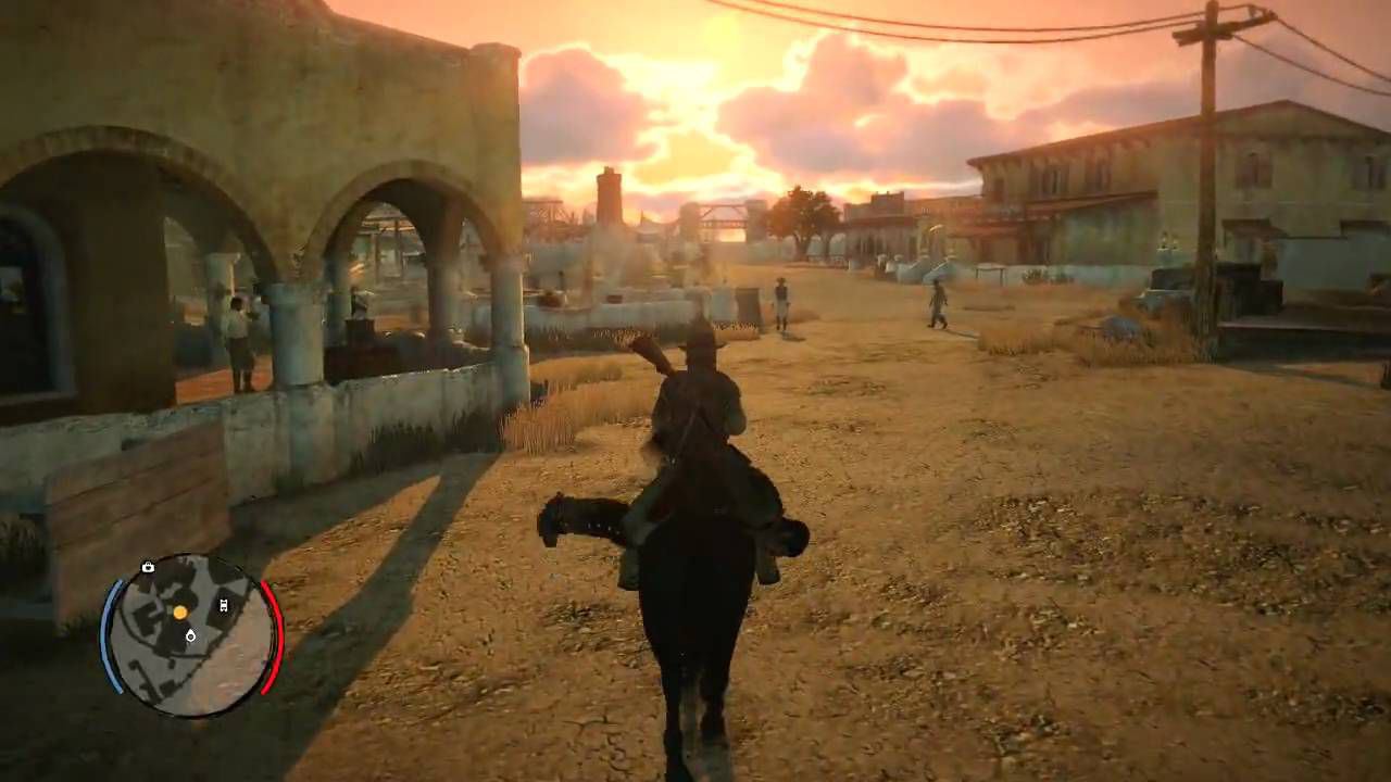 Red Dead Redemption геймплейное видео: Введение
