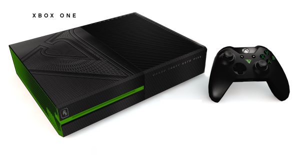 Подарок от Rockstar Games: PS4 и Xbox One, выполненные в тематике GTA V. Выглядят просто шикарно