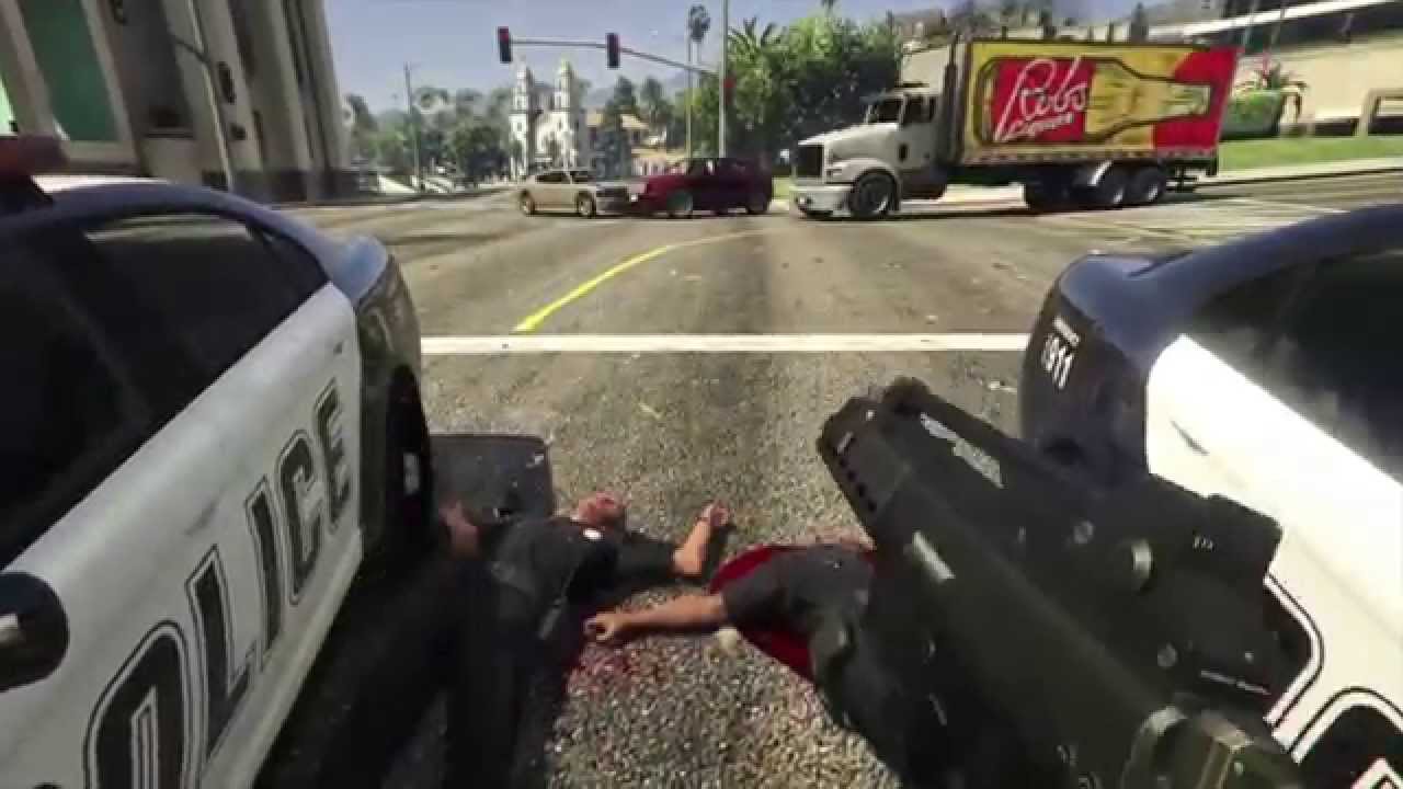 Жажда кровавых убийств в GTA V оправдана, потому что… Backstreet Boys